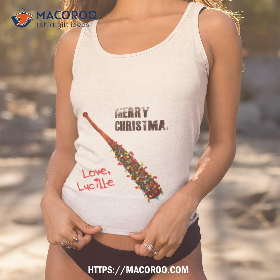 Merry Christmas Lucille Twd Walking Dead Shirt Merry Christmas Lucille Twd Walking Dead Shirt