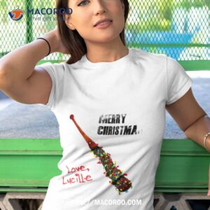 Merry Christmas Lucille Twd Walking Dead Shirt 3 merry christmas lucille twd walking dead shirt tshirt 1