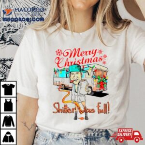 Merry Christmas Shitter Was Full Car Christmas Lights Shirt