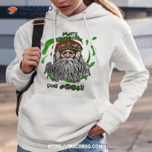 Merry Christmas You Viking Art Shirt