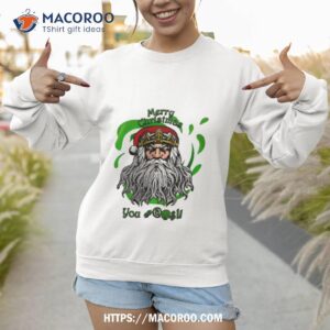 merry christmas you viking art shirt sweatshirt 1