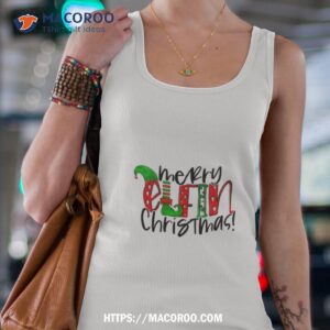 Merry Elfin Christmas Festive Holiday Tank Top 4