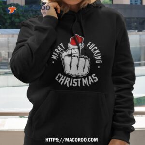 Merry Fucking Christmas Inappropriate Adult Xmas Shirt