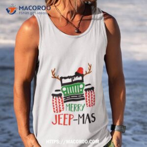 Merry Jeepmas American Offroad Tank Top