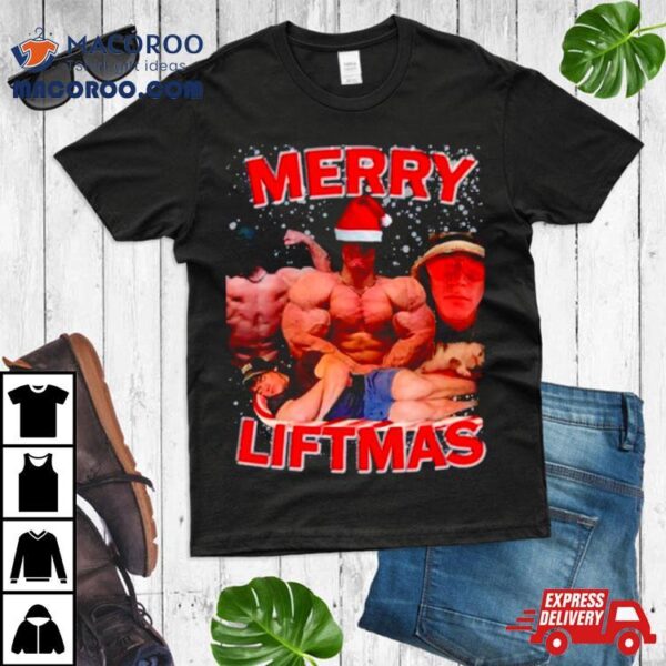 Merry Liftmas Sam Sulek Santa Memes Shirt