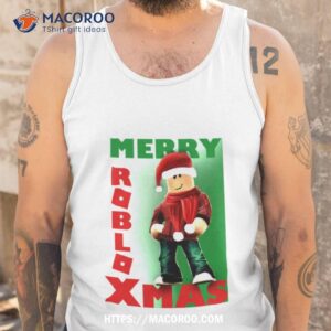 Merry Roblox Xmas Christmas Boy Tank Top