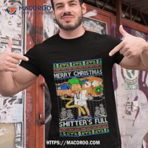 Merry Shitter’s Full Ugly Christmas Shirt