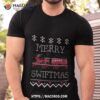 Merry Swiftmas Ugly Christmas Taylor Swift Shirt