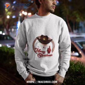 Merry Western Christmas Country Western Sweatshirt