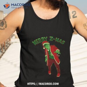 merry z mas christmas shirt tank top 3