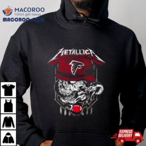 Metallica Skull Snake Atlanta Falcons Usa Tshirt