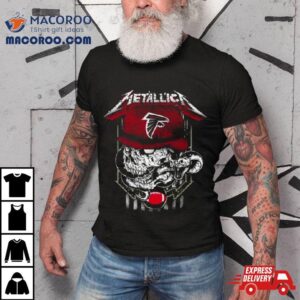 Metallica Skull Snake Atlanta Falcons Usa Tshirt