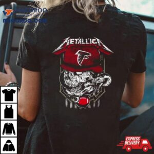 Metallica Skull Snake Atlanta Falcons Usa Tshirt