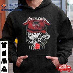 Metallica Skull Snake Chicago Bulls Usa Tshirt