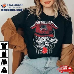 Metallica Skull Snake Chicago Bulls Usa Tshirt