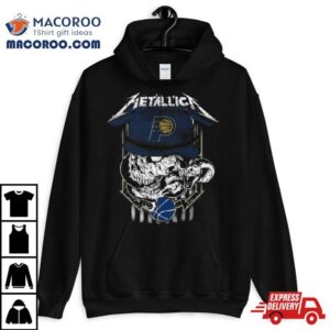 Metallica Skull Snake Indiana Pacers Usa T Shirt