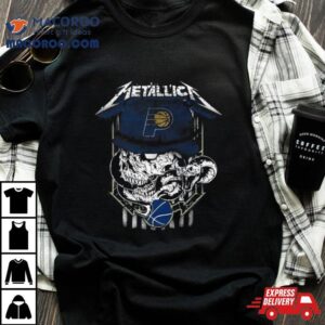 Metallica Skull Snake Indiana Pacers Usa Tshirt