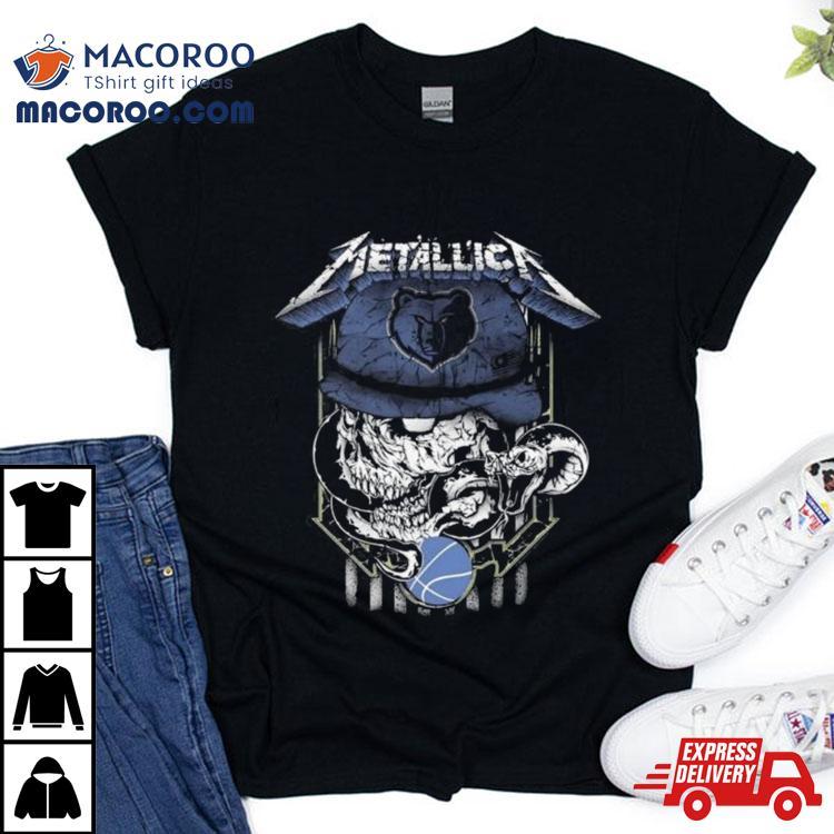 Metallica Skull Snake Memphis Grizzlies Usa T Shirt Metallica Skull Snake Memphis Grizzlies Usa T Shirt