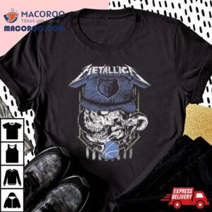Metallica Skull Snake Memphis Grizzlies Usa T Shirt 2 Metallica Skull Snake Memphis Grizzlies Usa Tshirt