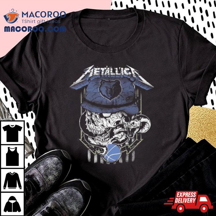 Metallica Skull Snake Memphis Grizzlies Usa T Shirt Metallica Skull Snake Memphis Grizzlies Usa T Shirt