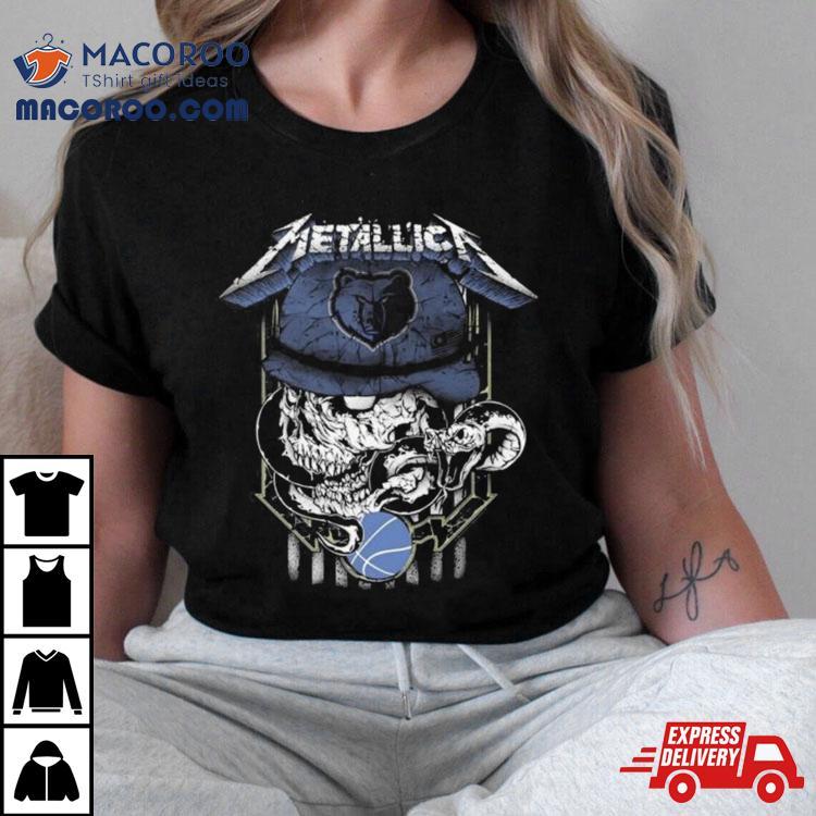 Metallica Skull Snake Memphis Grizzlies Usa T Shirt Metallica Skull Snake Memphis Grizzlies Usa T Shirt