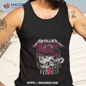 Metallica Skull Snake Miami Heat Usa T Shirt 3 Metallica Skull Snake Miami Heat Usa Tank Top 3