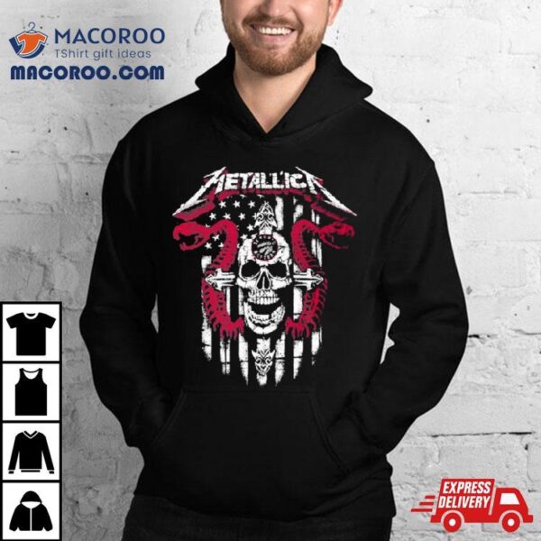 Metallica Snake Skull Toronto Raptors Logo Gildan 2023 Shirt