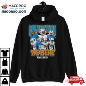 Miami Dolphins Tua Tagovailoa Football Skeleton Dead Threads T Shirt