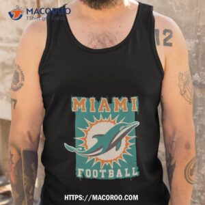 Miami Dolphins Football Retro Tank Top