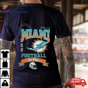 Miami Dolphins Gameday Couture Run The Show Tshirt