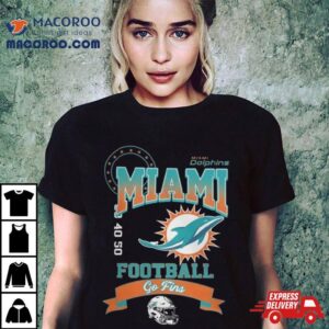 Miami Dolphins Gameday Couture Run The Show Tshirt