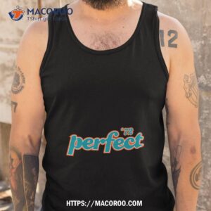 Miami Dolphins Perfect Season Tank Top