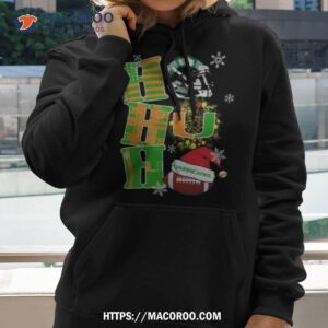 Miami Hurricanes Ncaa Ho Ho Ho Christmas Hoodie 2