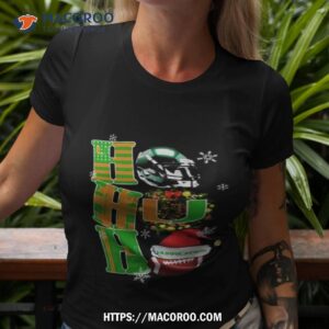 Miami Hurricanes Ncaa Ho Ho Ho Christmas Tshirt 3