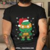 Michaelangelo Christmas Ninja Turtle Shirt