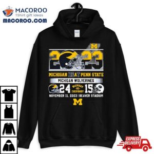 Michigan Vs Everybody Michigan Beat Penn State Michigan Wolverines Tshirt