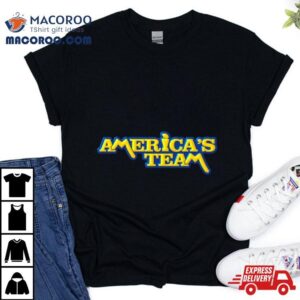 Michigan Wolverines America S Team Tshirt