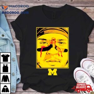 Michigan Wolverines Blake Corum Game Face Tshirt