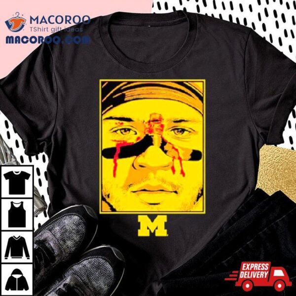 Michigan Wolverines Blake Corum Game Face Shirt