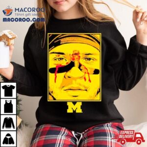 Michigan Wolverines Blake Corum Game Face Tshirt