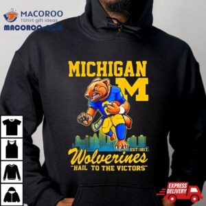 Michigan Wolverines Hail To The Victors Est Tshirt