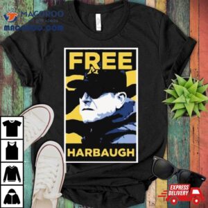 Michigan Wolverines Jj Mccarthy Free Harbaugh Tshirt