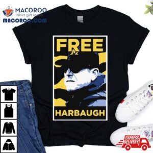 Michigan Wolverines Jj Mccarthy Free Harbaugh Tshirt