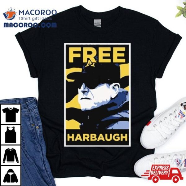 Michigan Wolverines Jj Mccarthy Free Harbaugh Shirt