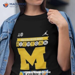 Michigan Wolverines Jordan Brand College Football Playoff 2023 Shirt