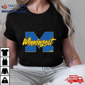 Michigan Wolverines Winningest Shirt 2 Michigan Wolverines Winninges Tshirt