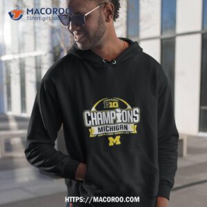 Michigan Wolverines Women’s 2023 Big 10 Football Conference Champions Shirt