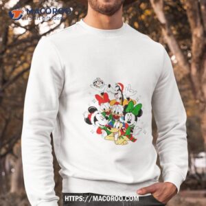 mickey and friends christmas magic kingdom xmas shirt sweatshirt