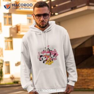 Mickey And Friends Pink Disney Christmas Tree Shirt