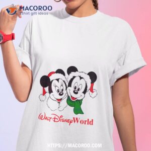 Mickey And Minnie Walt Disney World Christmas Shirt